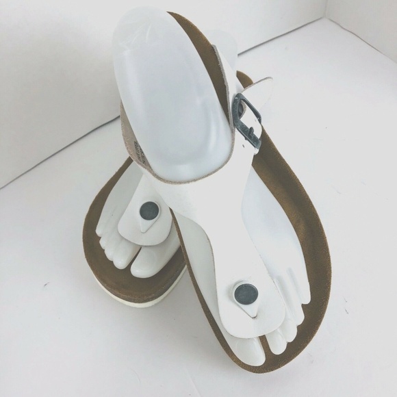 Pedro Iniesta White 7.5 Flip Flop Boho Sandal - Picture 2 of 8